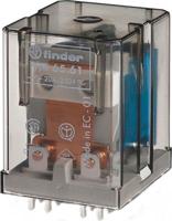 Finder Serie 65 schakelrelais met open contact en gesloten contact