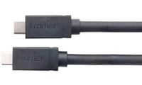 KRAMER ELECTRONICS KRAMER INSTALLERER SOLUTIONS USB-C FULL KENNISBAARHEID kabel, USB 3.2, PASSIVE, 6 FEEET - C-U32/FF-6 (96-0235106) merk