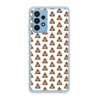 Poop emoji: Samsung Galaxy A52 Transparant Hoesje