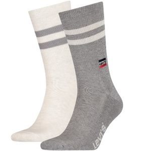 Levis 2 stuks Sport Stripes Retro Regular Cut Sock