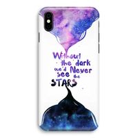 Stars quote: iPhone Xs Volledig Geprint Hoesje