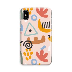 Abstract: iPhone Xs Volledig Geprint Hoesje