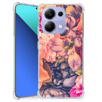 Xiaomi Redmi Note 13 4G Case Bosje Bloemen - thumbnail