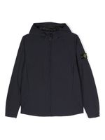 Stone Island Junior doudoune à motif Compass - Bleu