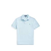 POLO Ralph Lauren slim fit polo van gerecycled polyester lichtblauw