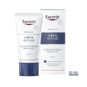 Eucerin UreaRepair Gezichtscrème Droge huid 5% Urea 50ml