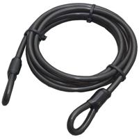 Stahlex Staalkabel 1.5 meter x 8 mm met Lussen Geplastificeerd