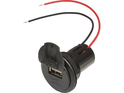 ProCar 67331601 Power USB inbouwstopcontact met deksel Stroombelasting (max.): 3 A Geschikt voor USB-A