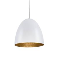 Nowodvorski Witte hanglamp Egg M Ø 38cm 9021