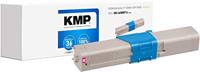 KMP 2141543 3360.0006 Toner vervangt Oki 46508714 Compatibel Magenta 1500 pagina's O-T58