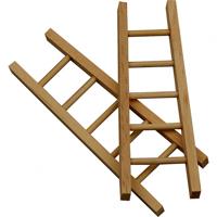 Creotime ladder hout 10 cm 6 stuks