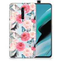 OPPO Reno2 Z TPU Case Butterfly Roses