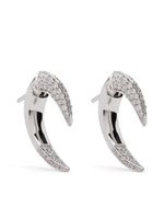 Shaun Leane boucles d'oreilles Talon en or blanc 18ct ornées diamants - Argent