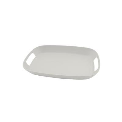 Point-Virgule dienblad met handvaten uit bamboevezel gebroken wit 37.5x27.3x4.7cm Point-Virgule dienblad met handvaten uit bamboevezel gebroken wit 37.5x27.3x4.7cm