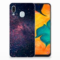 Samsung Galaxy A30 TPU Hoesje Stars - thumbnail