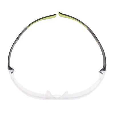 3M 7100078989 veiligheidsbril Beschermbril Polycarbonaat (PC) Zwart, Grijs
