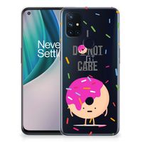 OnePlus Nord N10 5G Siliconen Case Donut Roze