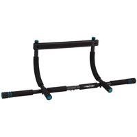 Avento optrekstang 60-90 cm staal/foam zwart