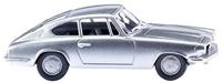 Wiking 018702 H0 BMW 1600 GT Coupé zilvergrijs metallic Spoor HO 1:87