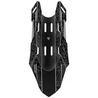 Topeak D- Flash DT spatbord voor volwassenen, unisex, zwart, eenheidsmaat