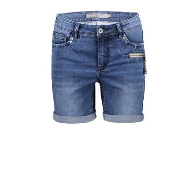 Geisha skinny jeans short dark denim