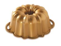 Nordic Ware Tulband Bakvorm Anniversary Bundt Goud ø 27 cm / 3.5 liter - thumbnail