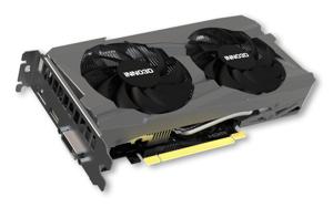 Inno 3D Nvidia GeForce RTX 3050 Videokaart Twin X2 8 GB GDDR6-RAM PCIe x16 DisplayPort, HDMI, DVI NVIDIA G-Sync , Vulkan, Zero-Fan-Modus