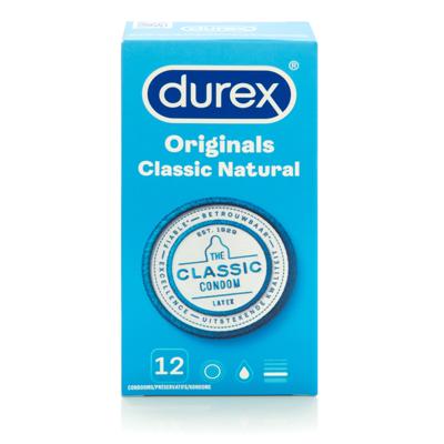 Durex Originals Classic Natural condooms 12 stuks Durex Originals Classic Natural condooms 12 stuks