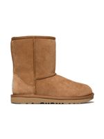 UGG Kids bottes Classic Short II en peau lainée - Tons neutres - thumbnail