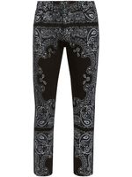 Philipp Plein jean skinny à patch logo - Noir - thumbnail