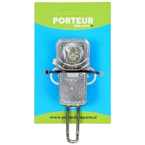 Porteur Koplamp Porteur met rvs beugel