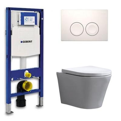 Geberit Toiletset Saturna Rimfree Softclose Toiletbril Delta 21 Wit Geberit Toiletset Saturna Rimfree Softclose Toiletbril Delta 21 Wit