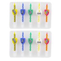 Harry Potter Birthday Candle 10-Pack Logos - thumbnail