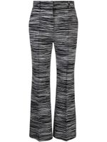 Missoni pantalon en coton à taille haute - Noir - thumbnail