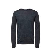SELECTED HOMME wollen trui antraciet