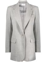 P.A.R.O.S.H. Giacca virgin wool-blend blazer - Gris - thumbnail