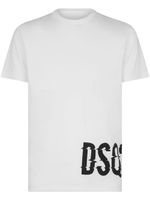 DSQUARED2 t-shirt en coton à logo imprimé - Blanc - thumbnail