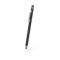 Hama Touchscreen pen (styluspen, tabletpen voor alle tablets, stylus pen, voor Android/iOS, mobiele telefoon pen, tablet pen, voor capacitief touchscreen, superdun, touchpen, pen, met clip) zwart