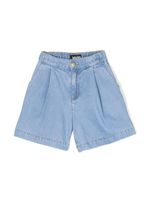 Molo short en jean Amari à taille élastiquée - Bleu - thumbnail