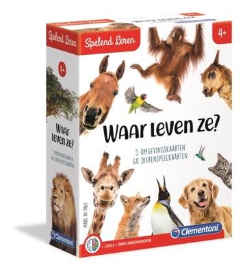Spelend Leren - Waar Leven Ze - Spel;Spel (8005125669110)