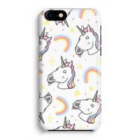 Rainbow Unicorn: Volledig Geprint iPhone 7 Plus Hoesje