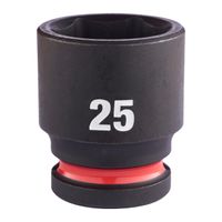 Milwaukee Accessoires SHOCKWAVE Krachtdop 1/2" kort 25 mm | 1 stuk - 4932480319