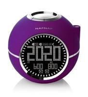 NAF NAF Electronique DNI013PUR Wekkerradio met tijdprojectie