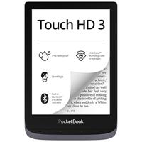 PocketBook Touch HD 3 e-book reader Touchscreen 16 GB Wifi Zwart, Grijs