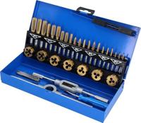 BRILLIANT TOOLS BT101950 TiN schroefdraadtapset, 32-dlg [Powered by KS TOOLS]