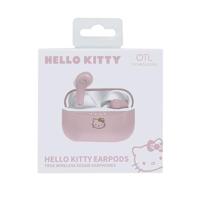 OTL Technologies Hello Kitty Wireless Bluetooth V5.0 hoofdtelefoon voor kinderen, met oplaadbehuizing, roze,Eén maat