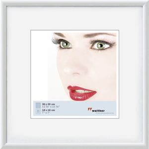 walther+ design KW330H Wissellijst Papierformaat: 30 x 30 cm Wit