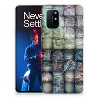 Silicone Back Cover OnePlus 8T Spijkerbroeken