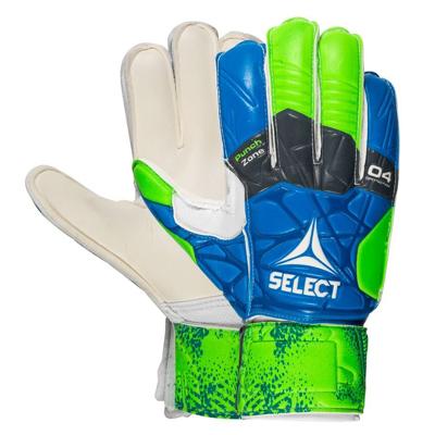 Select Keepershandschoenen 04 Protection - Blauw/Groen/Wit Kinderen Select Keepershandschoenen 04 Protection - Blauw/Groen/Wit Kinderen