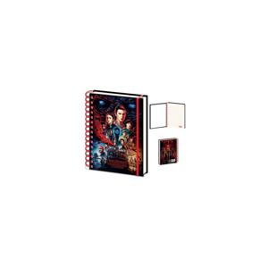 Stranger Things 4 Wiro Notebook A5 Red Vecna